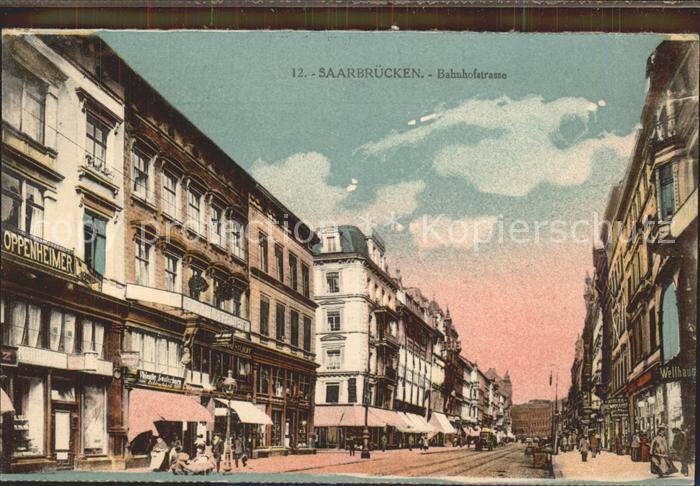 SAARBRueCKEN Saarland Bahnhofstrasse