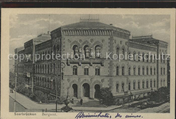 SAARBRueCKEN Saarland Bergamt