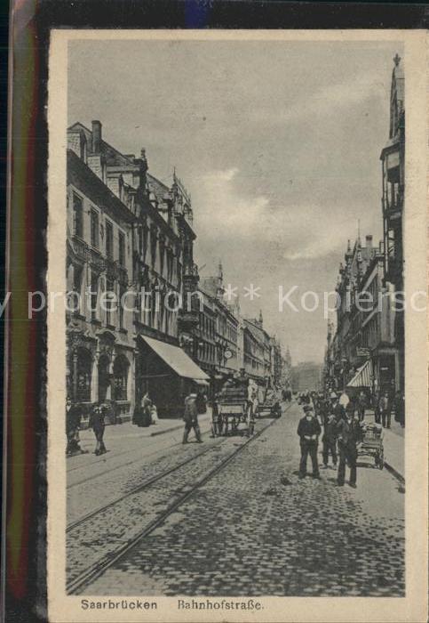 SAARBRueCKEN Saarland Bahnhofstrasse