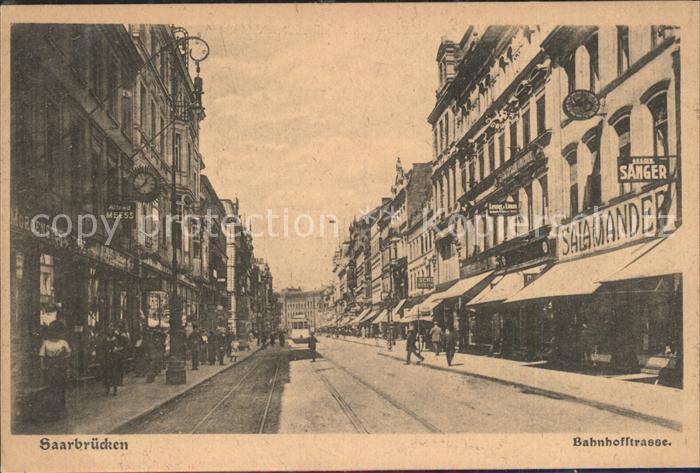 SAARBRueCKEN Saarland Bahnhofstrasse