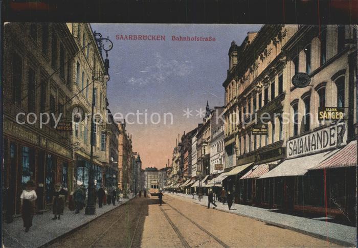 SAARBRueCKEN Saarland Bahnhofstrasse