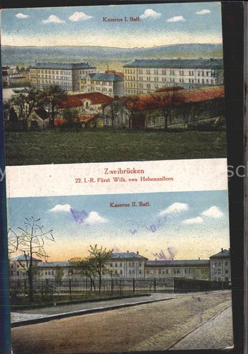 Zweibruecken Kaserne Fuerst Wilh von Hohenzollern
