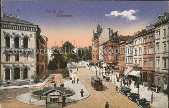 SAARBRueCKEN Saarland Reichsstrasse