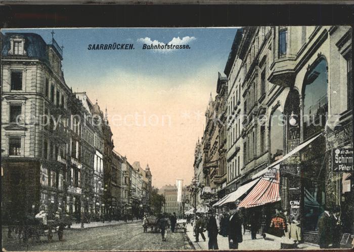 SAARBRueCKEN Saarland Bahnhofstrasse