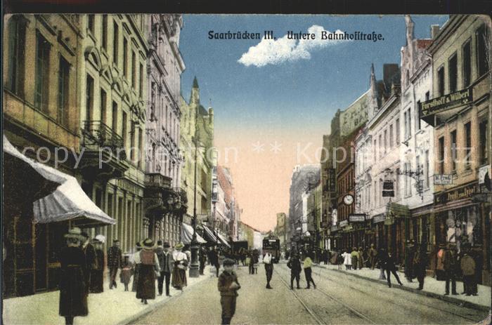 SAARBRueCKEN Saarland Untere Bahnhofstrasse