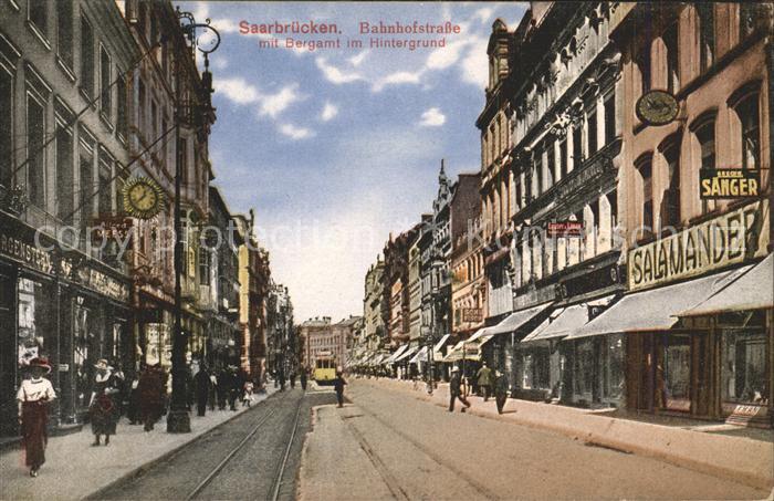 SAARBRueCKEN Saarland Bahnhofstrasse Bergamt
