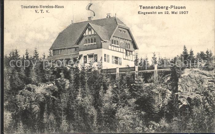 Plauen Vogtland Tenneraberg Touristen Vereins Haus