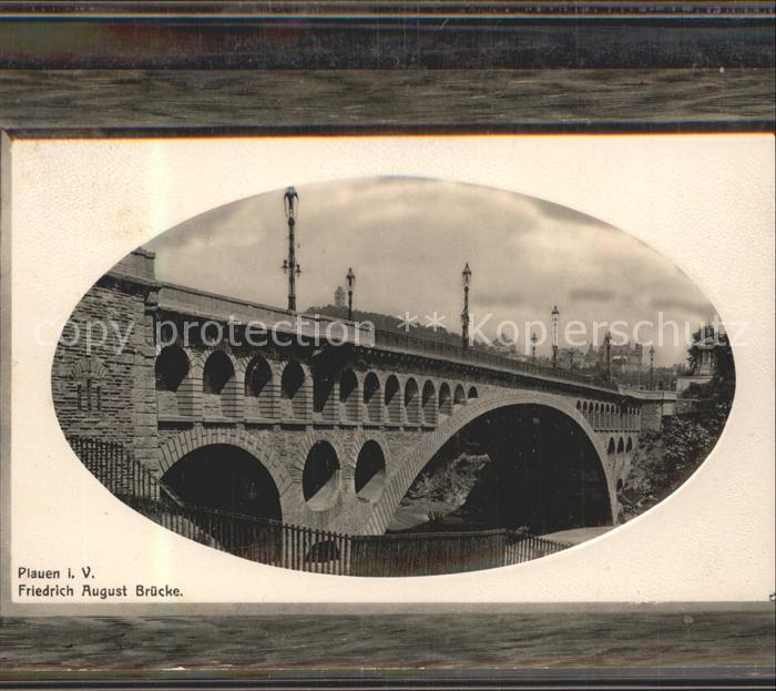 Plauen Vogtland Friedrich August Bruecke