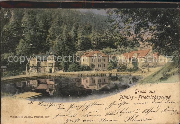 Pillnitz Friedrichsgrund Teich