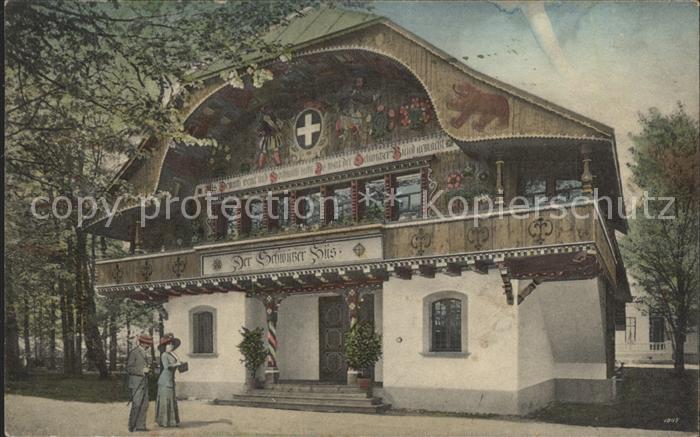 DRESDEN Elbe Internationale Hygiene Ausstellung 1911 Schweizerischer Pavillon So