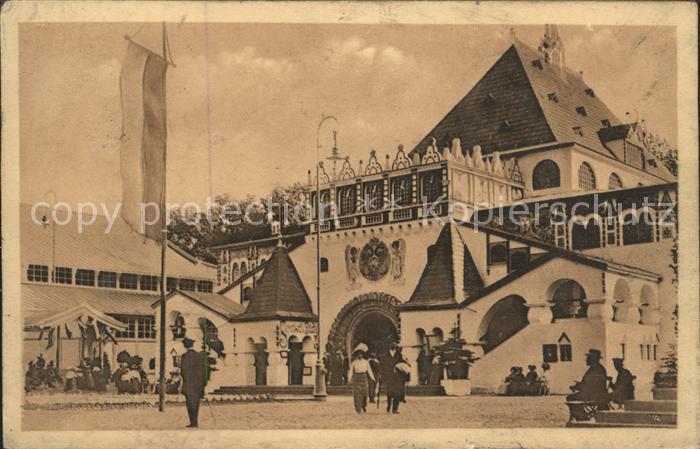 DRESDEN Elbe Internationale Hygiene Ausstellung 1911 Russischer Staatspavillon S
