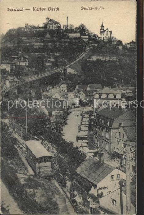 Loschwitz Weisser Hirsch Drahtseilbahn Luisenhof