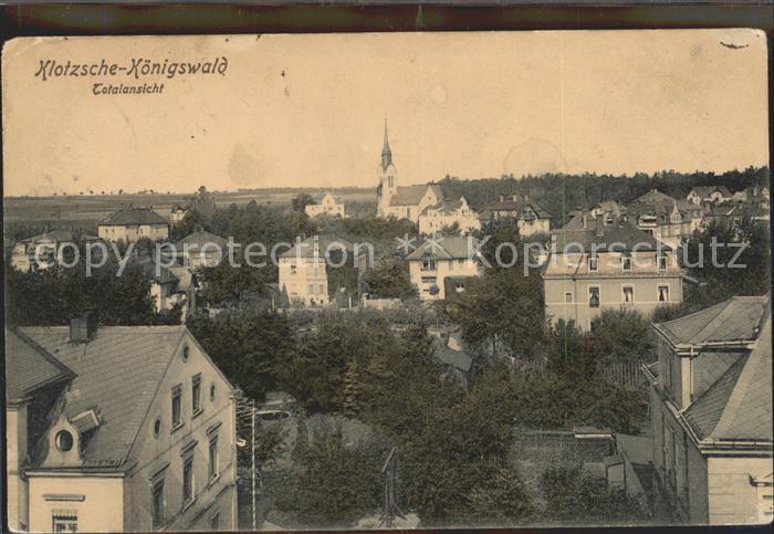 Koenigswald Klotzsche Totalansicht mit Kirche