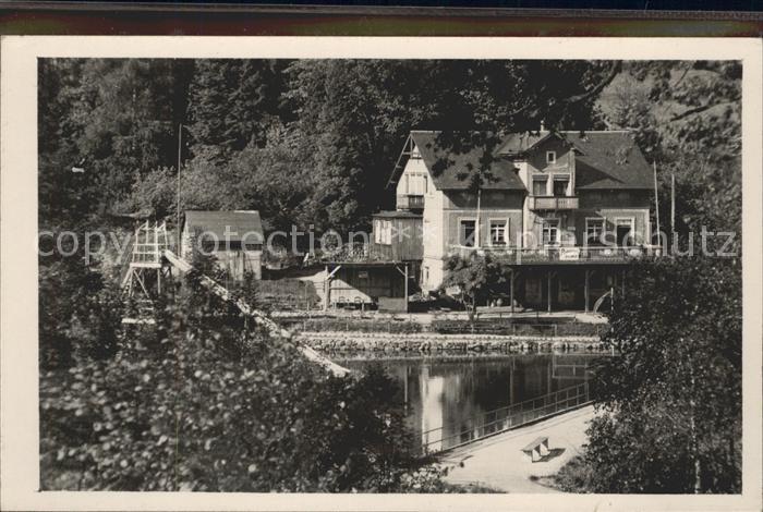 DRESDEN Elbe Gasthaus Teich
