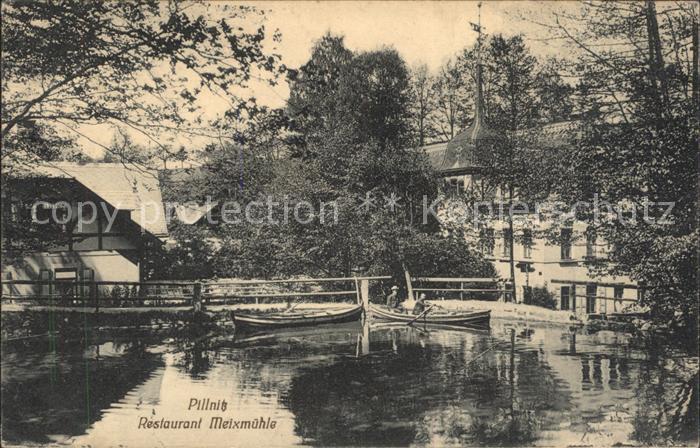 Pillnitz Restaurant Meixmuehle Teich