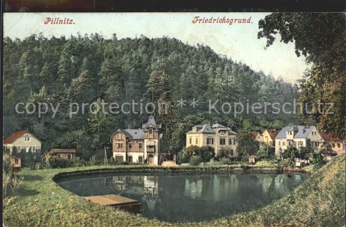 Pillnitz Friedrichsgrund Teich