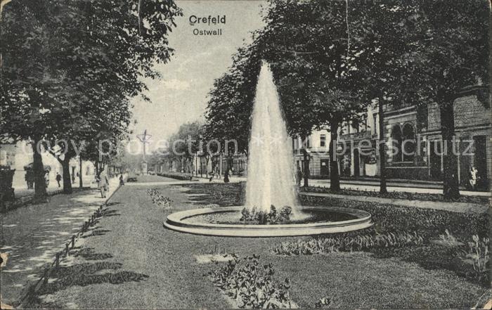 Krefeld Ostwall Fontaene