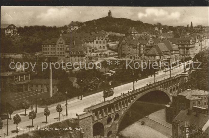 Plauen Vogtland Friedrich August Bruecke
