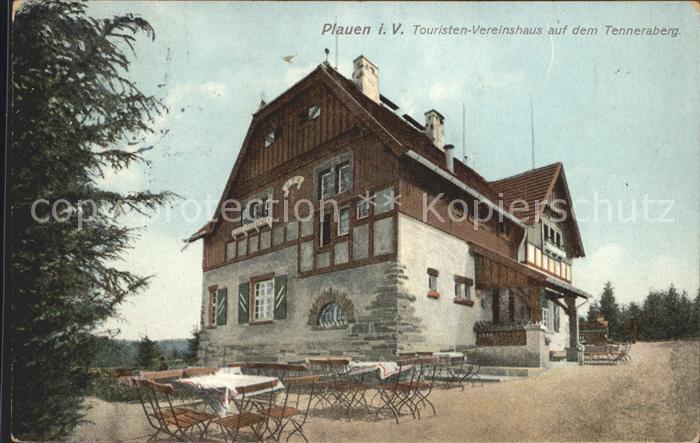 Plauen Vogtland Touristen Vereinshaus auf dem Tenneraberg