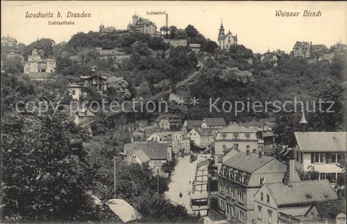 Loschwitz Drahtseilbahn Luisenhof Weisser Hirsch