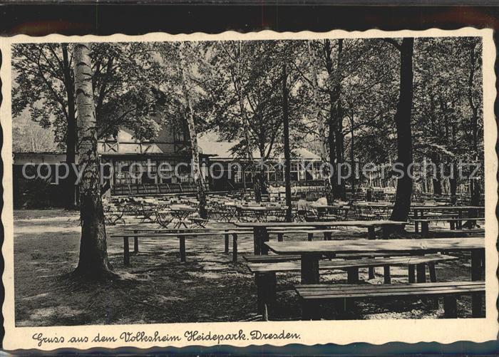 DRESDEN Elbe Volksheim Heidepark