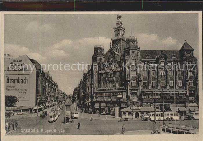 DRESDEN Elbe Prager Strasse