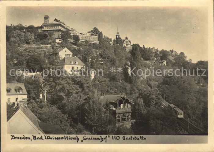 Bad Weisser Hirsch Luisenhof HO Gaststaette