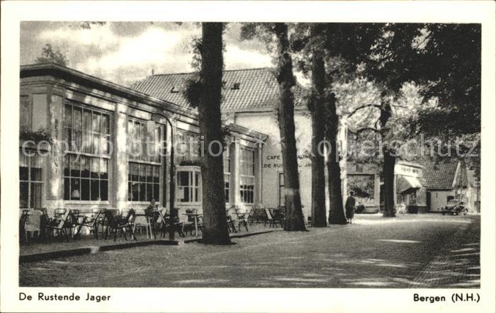 Bergen Nordholland De Rustende Jager Cafe Restaurant