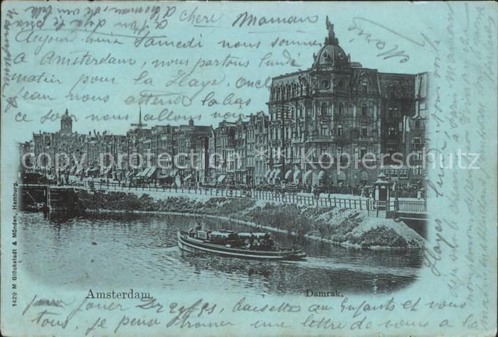 Amsterdam Niederlande Damrak
