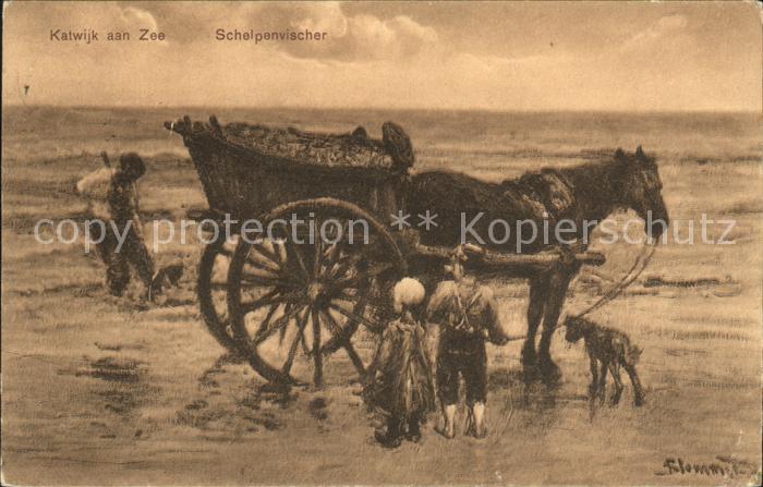 Katwijk aan Zee Schelpenvischer