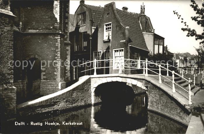 Delft Rustig Hoekje Kerkstraat