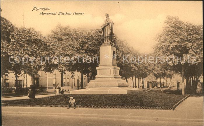 Nijmegen Monument Bisschop Hamer