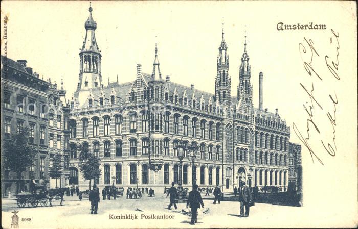 Amsterdam Niederlande Koninklijk Postkantoor