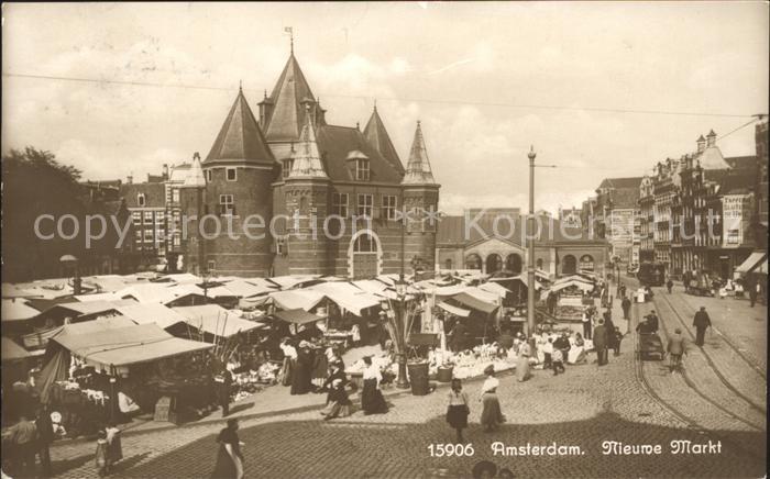 Amsterdam Niederlande Nieuwe Markt