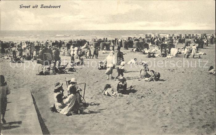 Zandvoort Holland Strandleben