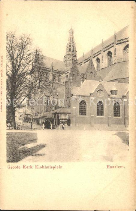 Haarlem Groote Kerk Klokhuisplein