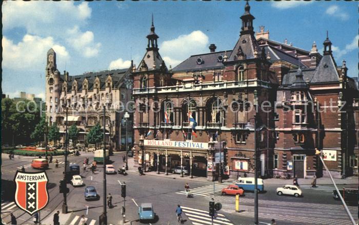 Amsterdam Niederlande Museum Hotel Leidseplein Wappen