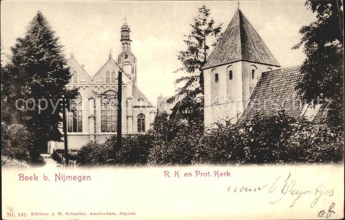 Beek Ubbergen RK en Prot Kerk Kirche