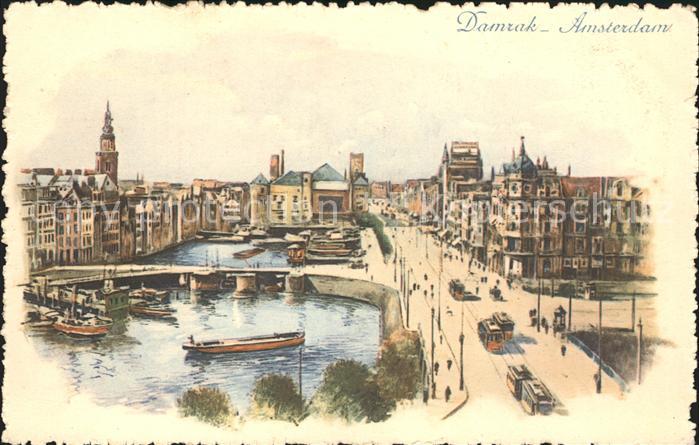 Amsterdam Niederlande Damrak
