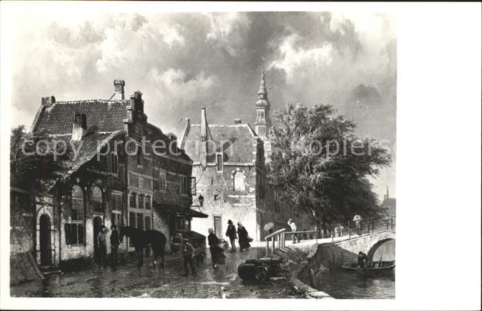 Haarlem Ramgracht Kuenstler Cornelis Springer Frans Halsmuseum