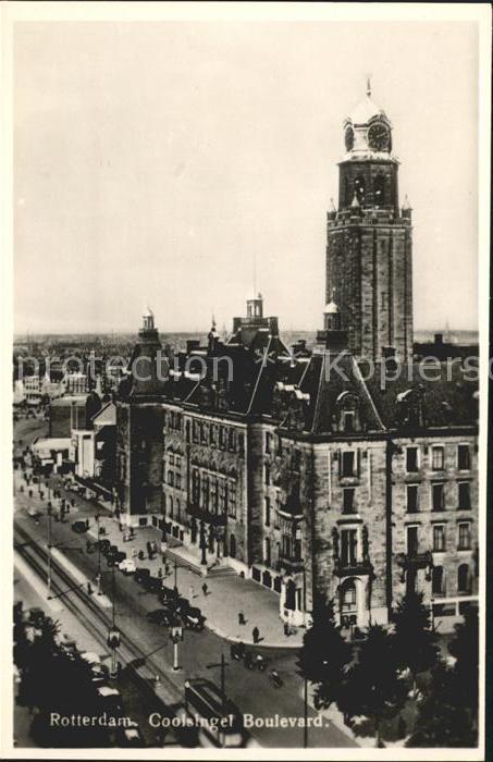 Rotterdam Coolsingel Boulevard Toren Turm