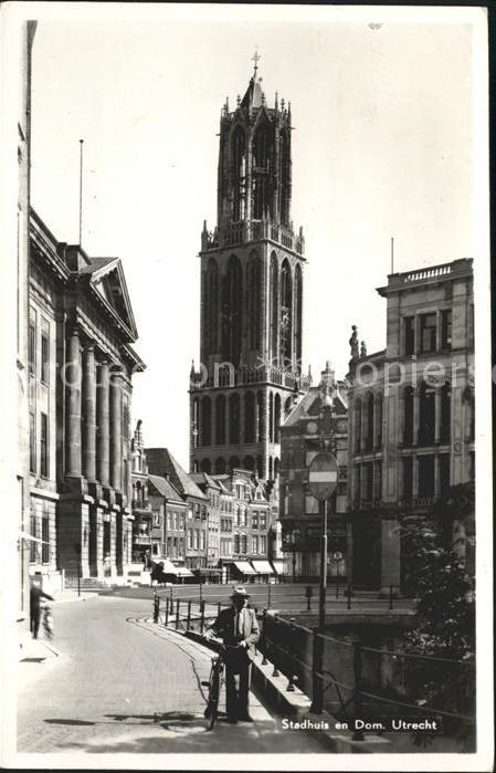 Utrecht Stadhuis en Dom