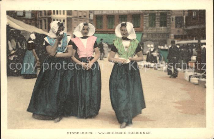 Middelburg Zeeland Walchersche Boerinnen