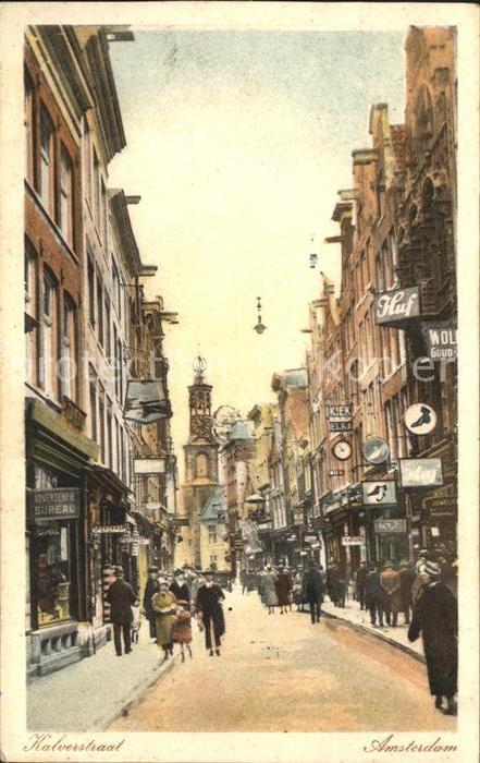 Amsterdam Niederlande Kalverstraat