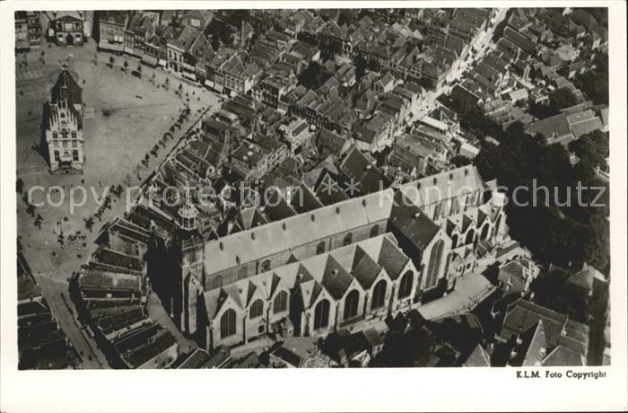 Gouda St Janskerk Luchopname