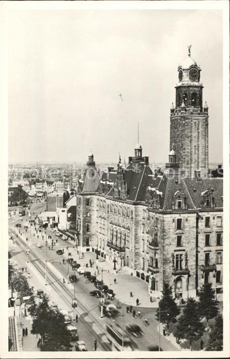 Rotterdam Coolsingel met Raadhuis