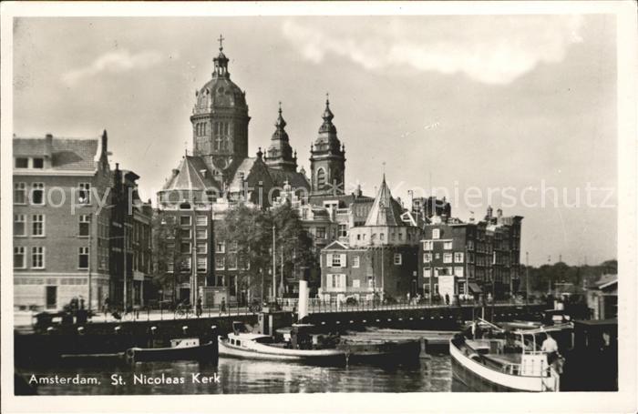 Amsterdam Niederlande St Nicolaas Kerk Kirche