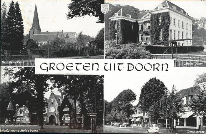 Doorn Niederlande Ned Herv Kerk Huize Dorpsstraat