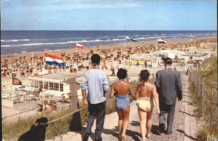 Zandvoort Holland Strandgezicht