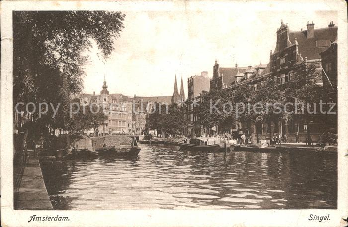 Amsterdam Niederlande Singel